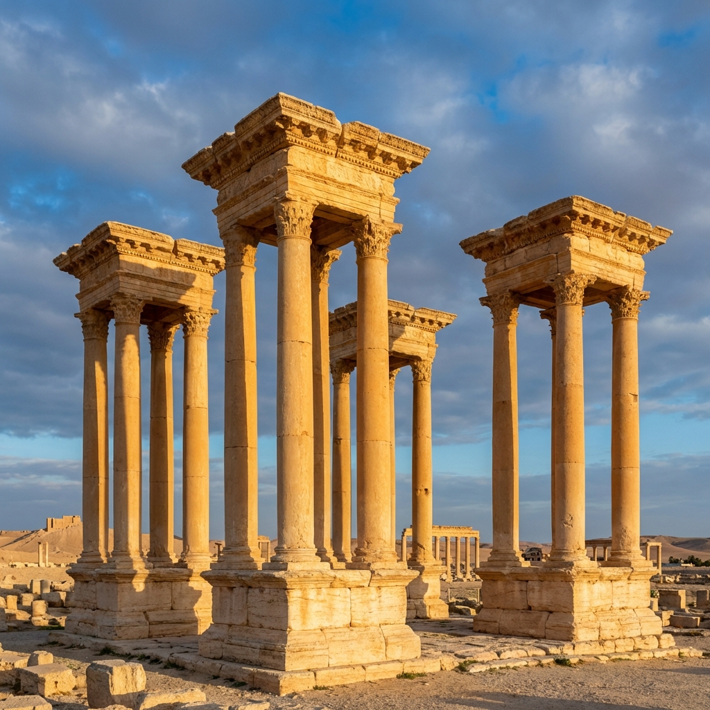 Ancient Palmyra Ruins, Syria